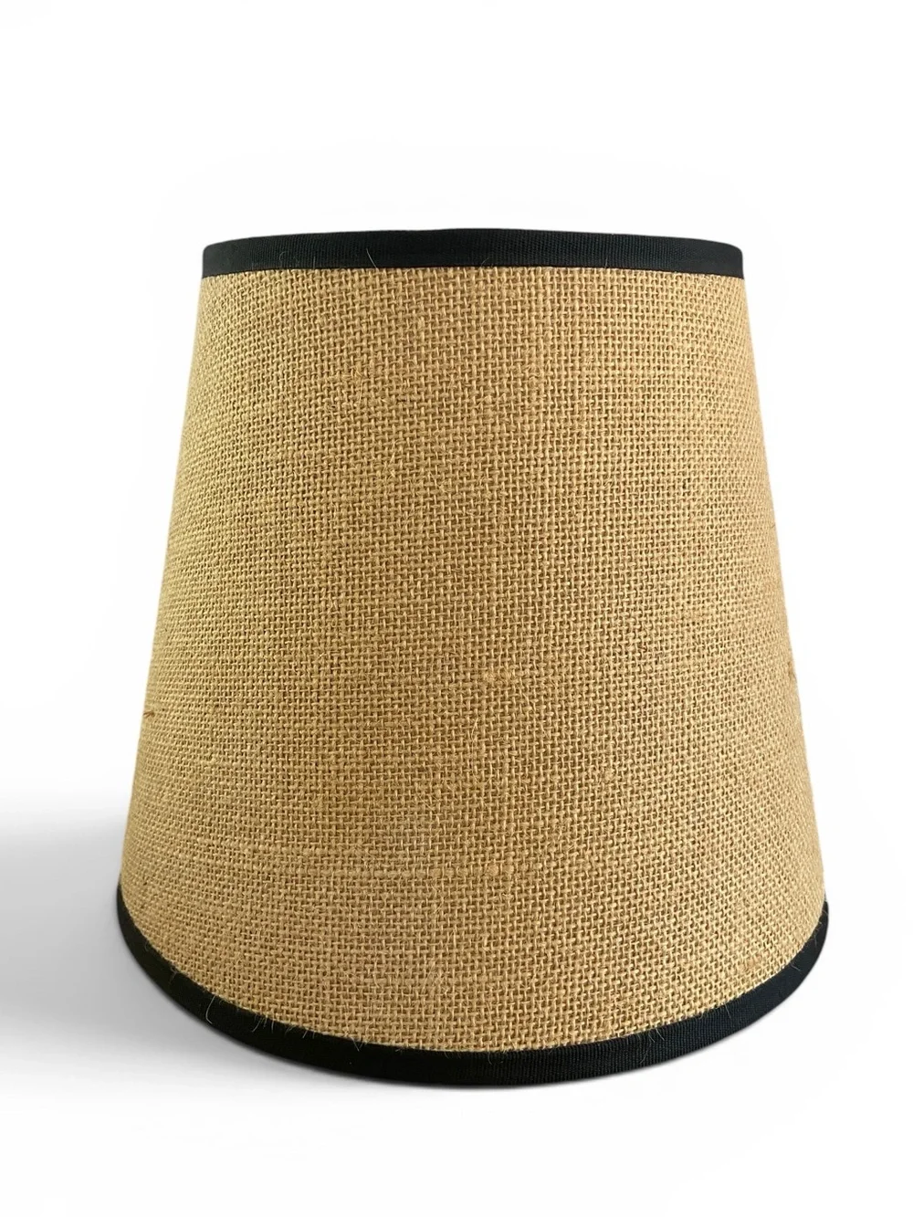 Burlap Stripe Lamp Shade